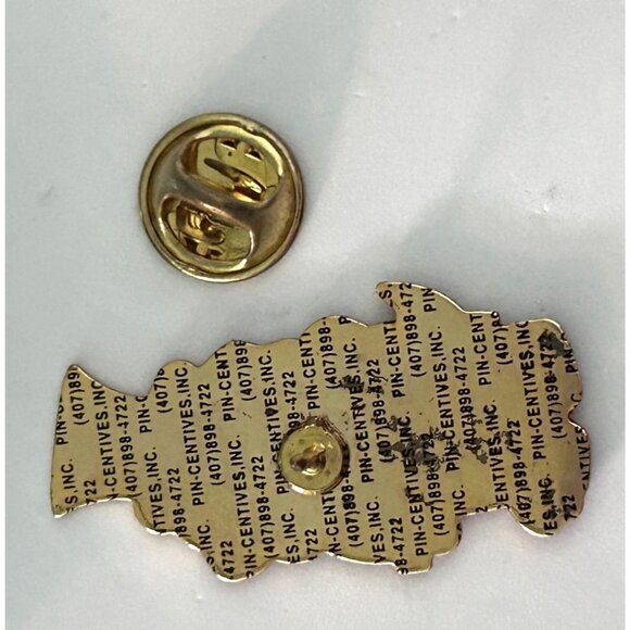 Vintage Odyssey of the Mind Pound Puppies Dog Tennessee Lapel Pin - Picture 3 of 3